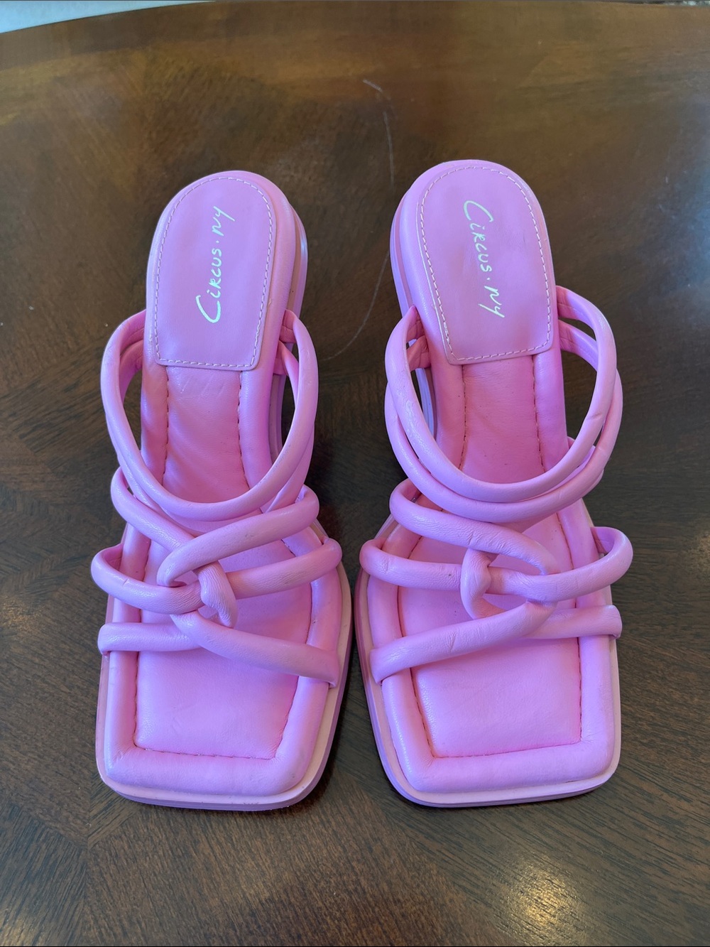 Circus by Sam Edelman Bubblegum Pink Knotted Strap Sandals